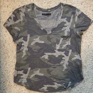 Abercrombie & Fitch Camo T-Shirt with Pocket